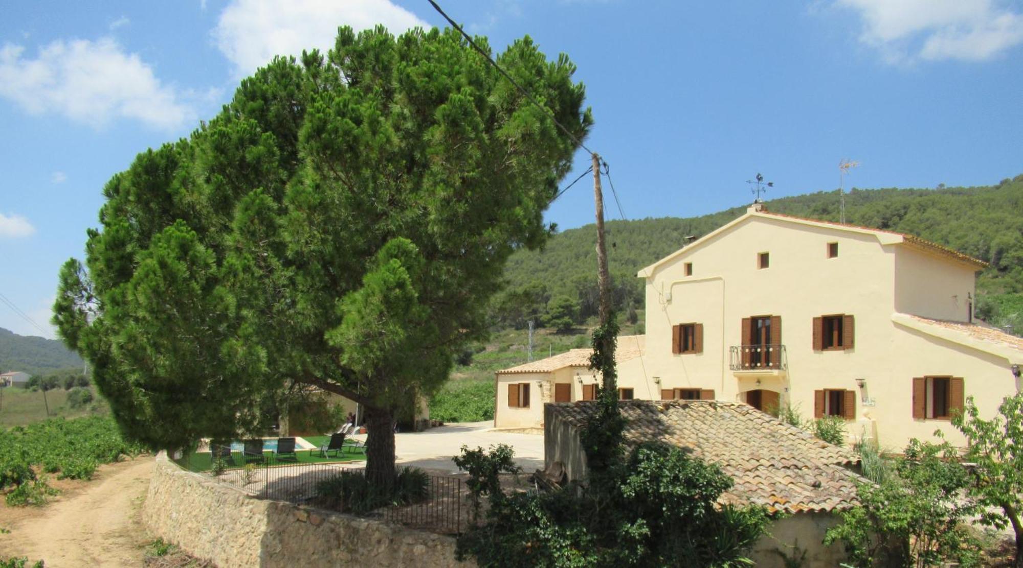Casa Rural Cal Marti El Pla de Manlleu エクステリア 写真